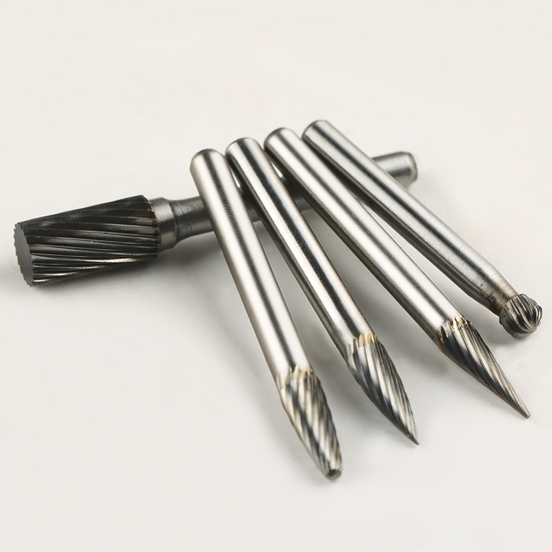 KKDAOKU Tungsten Carbide Rotary Burr Tool Single/Double Cut Wood Carving Metalworking (A/C/D/E/F Types) ODM/OEM 55HRC Zhejiang