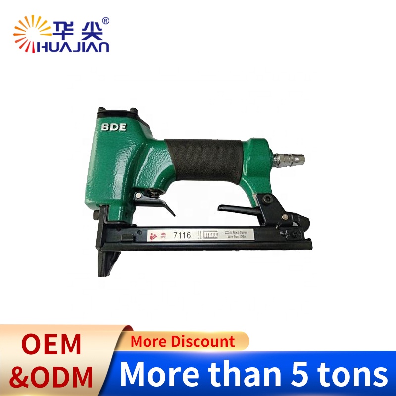 Pneumatic Steel Nail Gun Air Stapler For Furniture Construction
