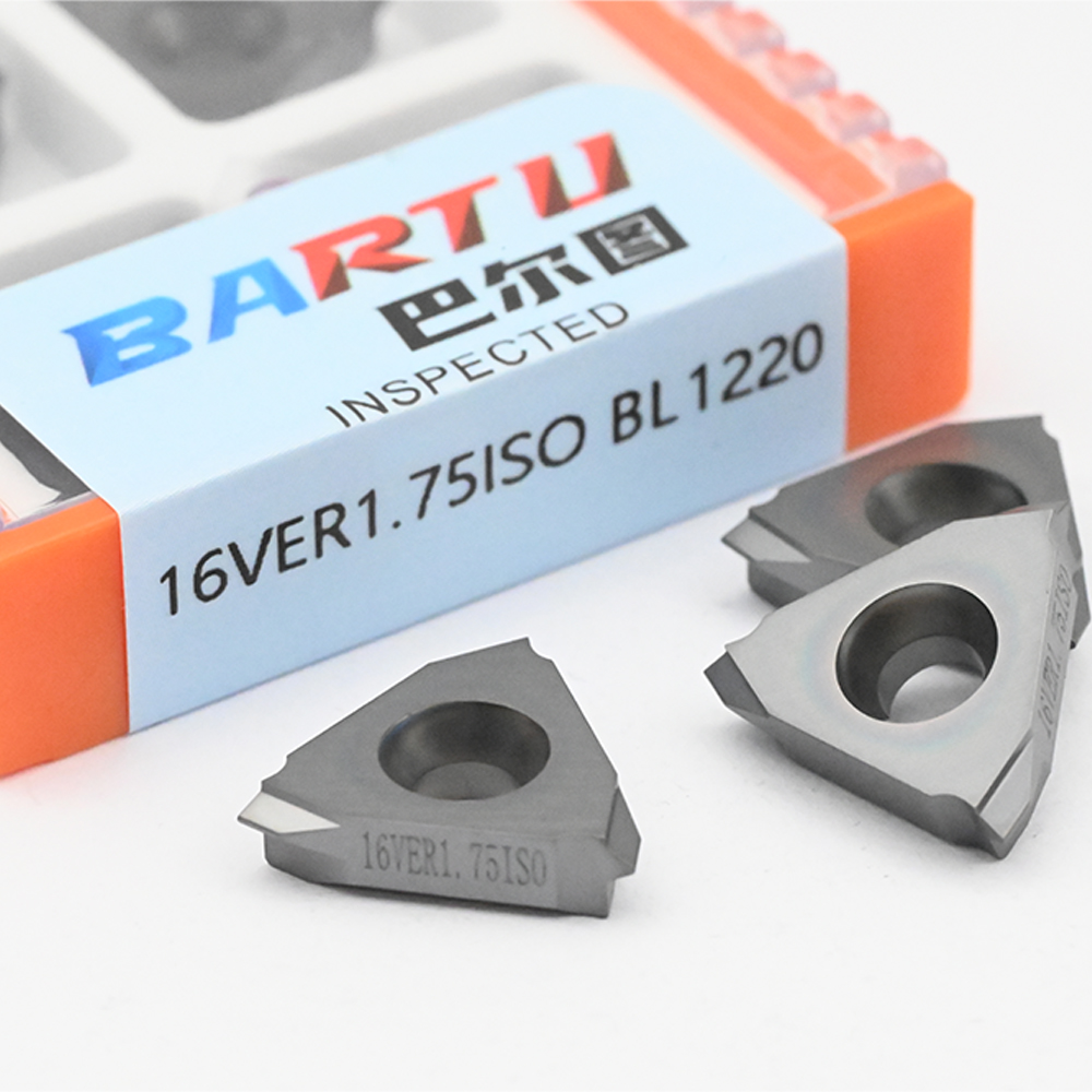 Bartu OEM Design 16VER1.75ISO BL1220 Threaded Carbide Insert Lathe Cutter Turning Tool Indexable High Precision for Metalworking