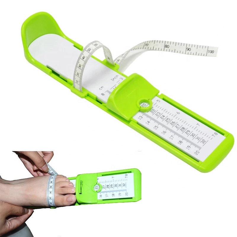 Professional 0-20cm 8inch Toddler Baby Foot Measuring Gauge Shoe Measure Tool Sizer Shoe Size Calculator