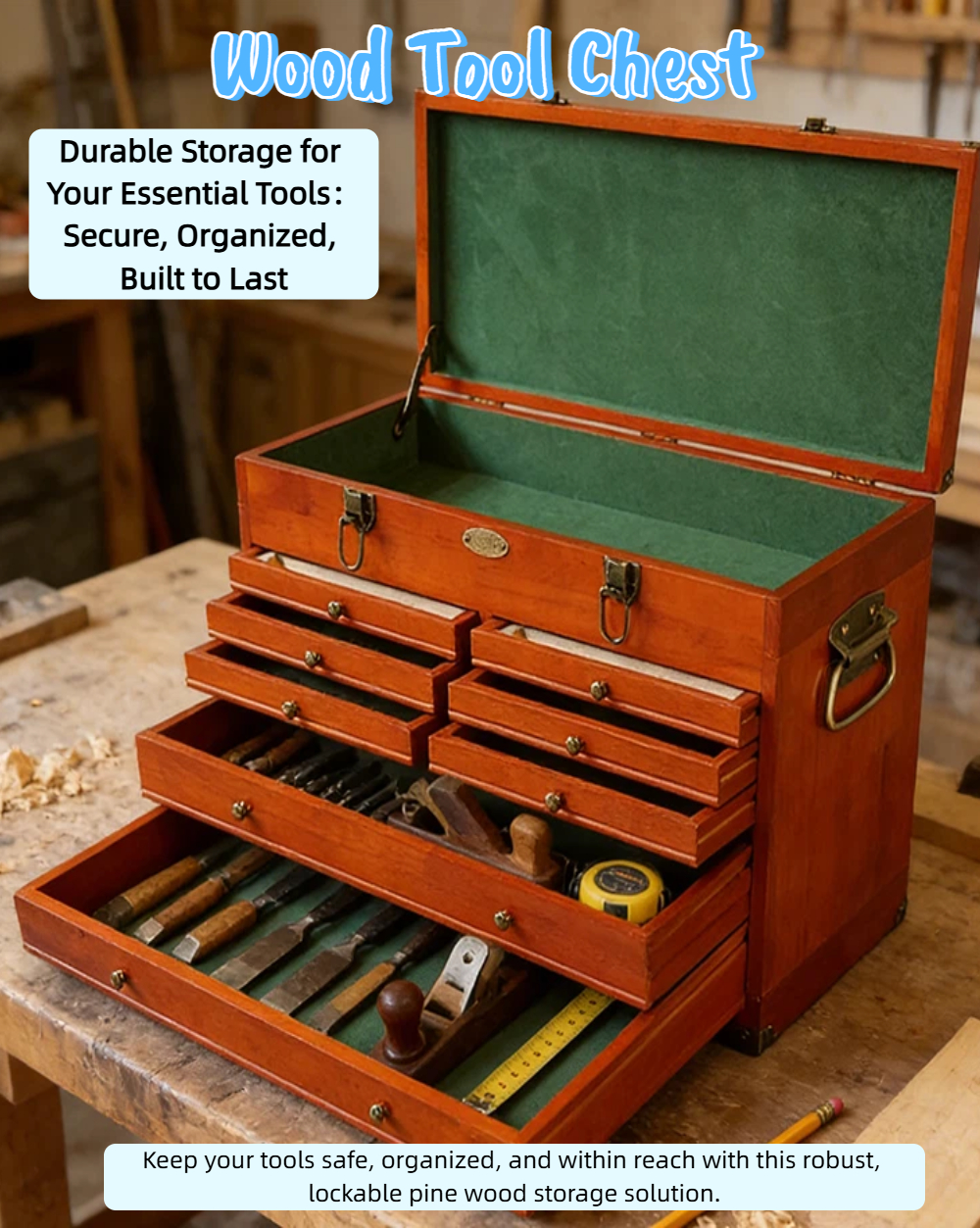 Wood Toolbox Banner
