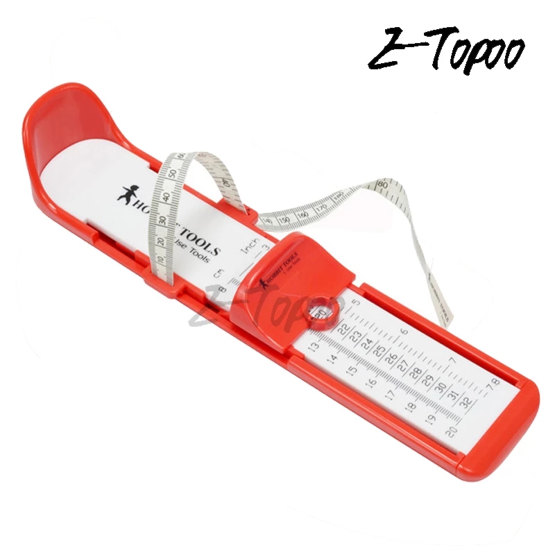 Professional 0-20cm 8inch Toddler Baby Foot Measuring Gauge Shoe Measure Tool Sizer Shoe Size Calculator