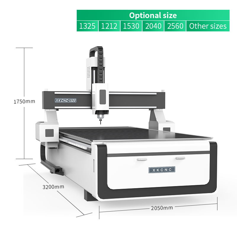 2026 Hot Sale Xunke 3 Axis CNC Router Machine Price Woodworking 1325 4x8 CNC Wood Router Machine for Furniture Making