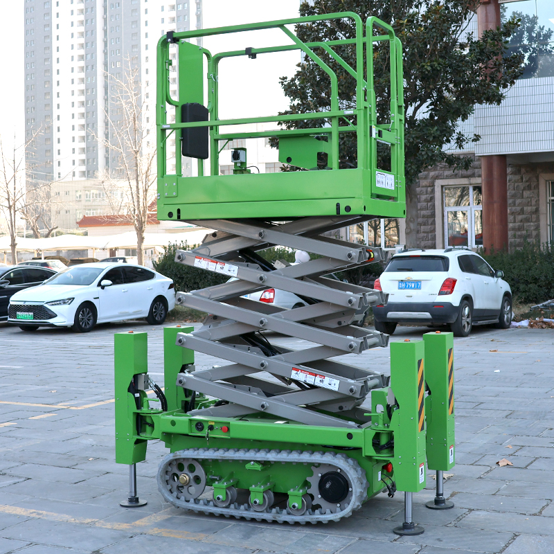 CE 4m 6m 8m 10m 12m 14m 16m Small Skyjack Tracked Automotive Scaffolding Lift Hydraulic Scissor Lift