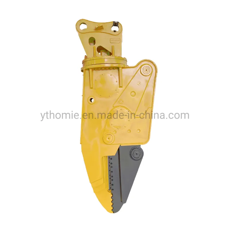 Hydraulic Rotating Dismantling Shear for Excavator Old Car Scrap Metal Recycling Shear Demolition Cutting Shear High Strength Wear Resistant Attachment