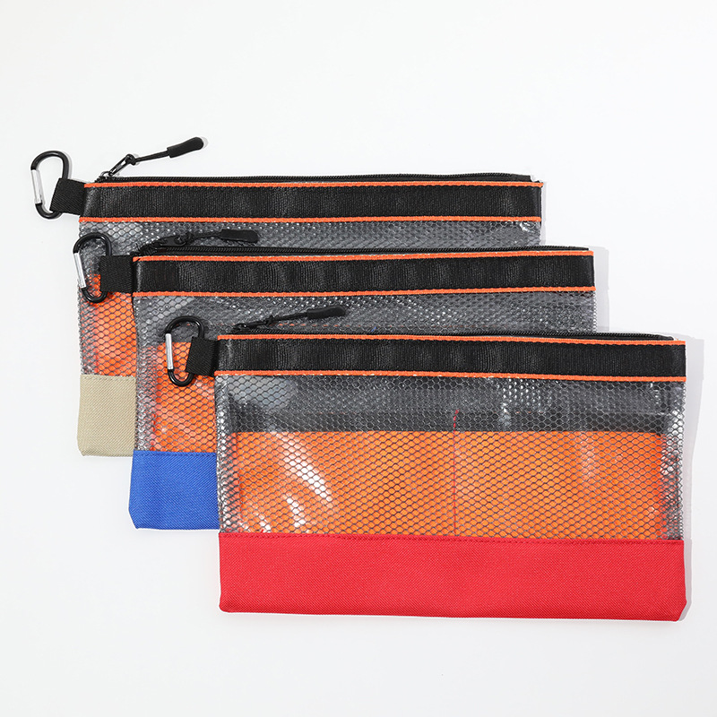 Custom Waterproof Oxford Cloth Tool Storage Pouch Zipper Portable Lightweight Design Multifunctional Organizer for Tool Kits