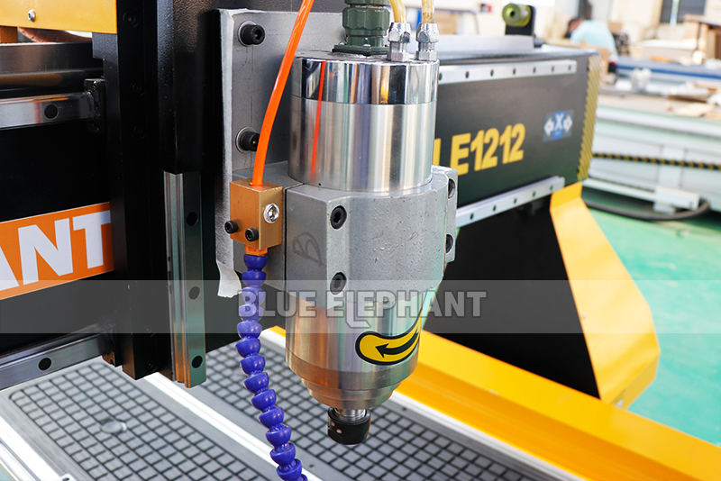 Blue Elephant CNC 1325 1212 4 Axis 3 Axis 3D Carving Wood Handrails Making Machine With Rotary Axis