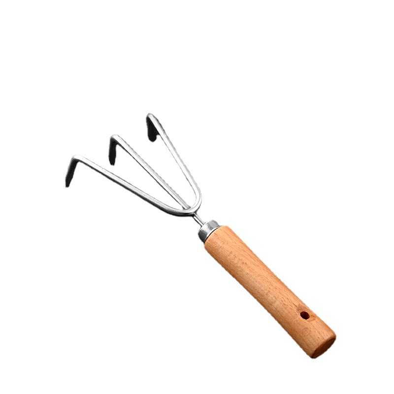 Mini Garden Tool Handheld Garden Tools Wooden Handle Shovel Metal Rake Fork