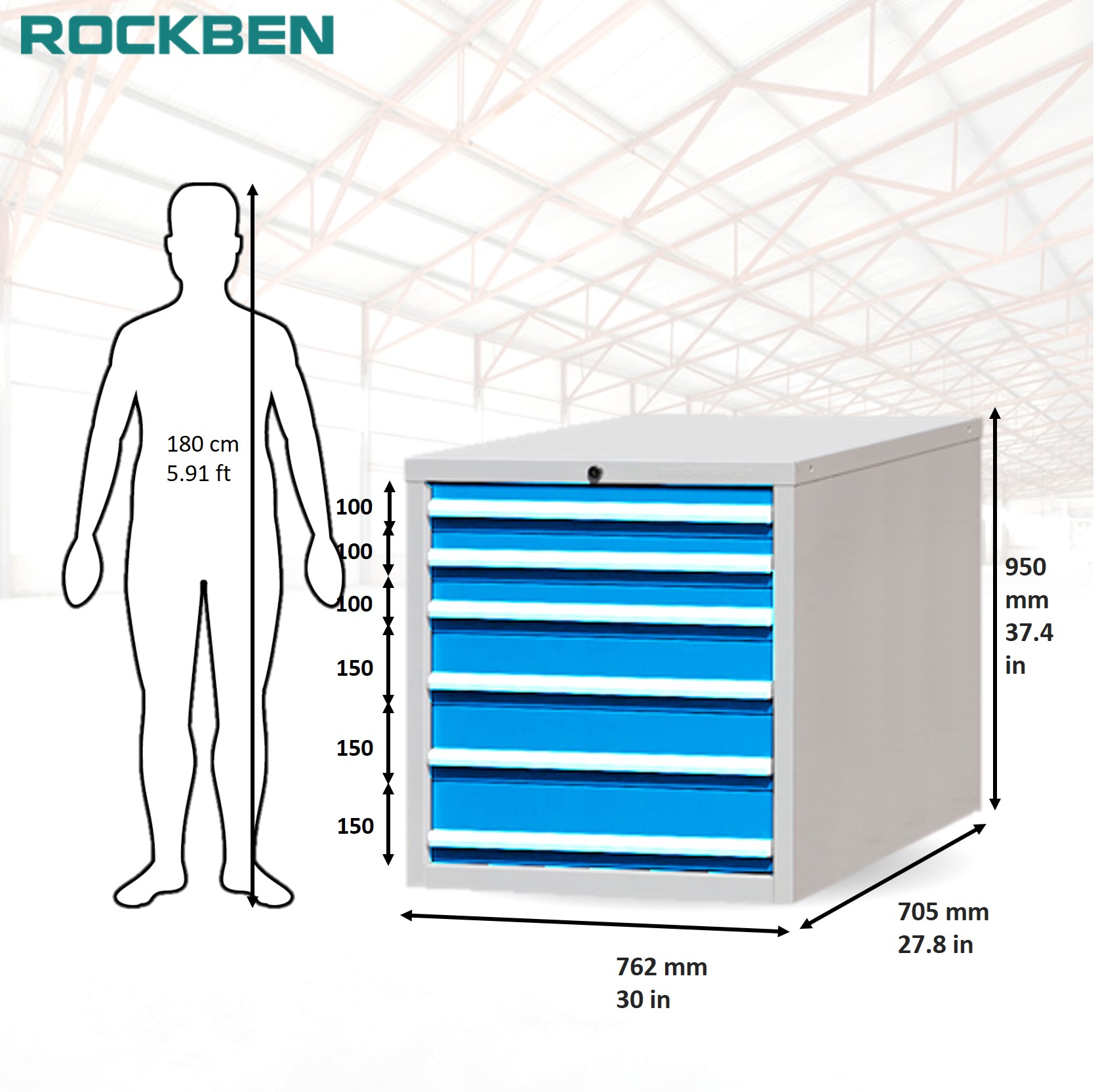Stationary Storage Cabinet