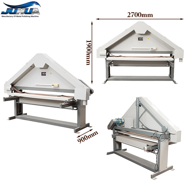 Manual Belt Grinding Machine For Hardware And Foundry Parts Finishing Industrial Sheet Metal Surface Finisher
