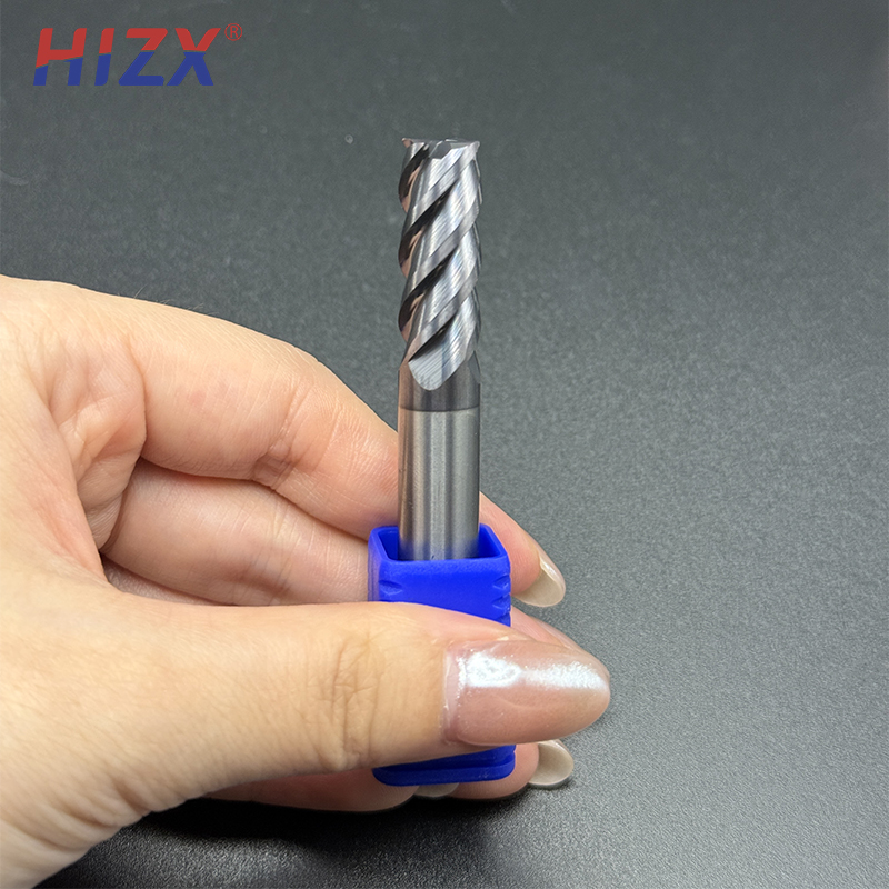 Wholesale ODM Freza Fresa Metalworking Customized CNC Machine Tool 4 Flutes Tungsten Endmill for Climb Milling