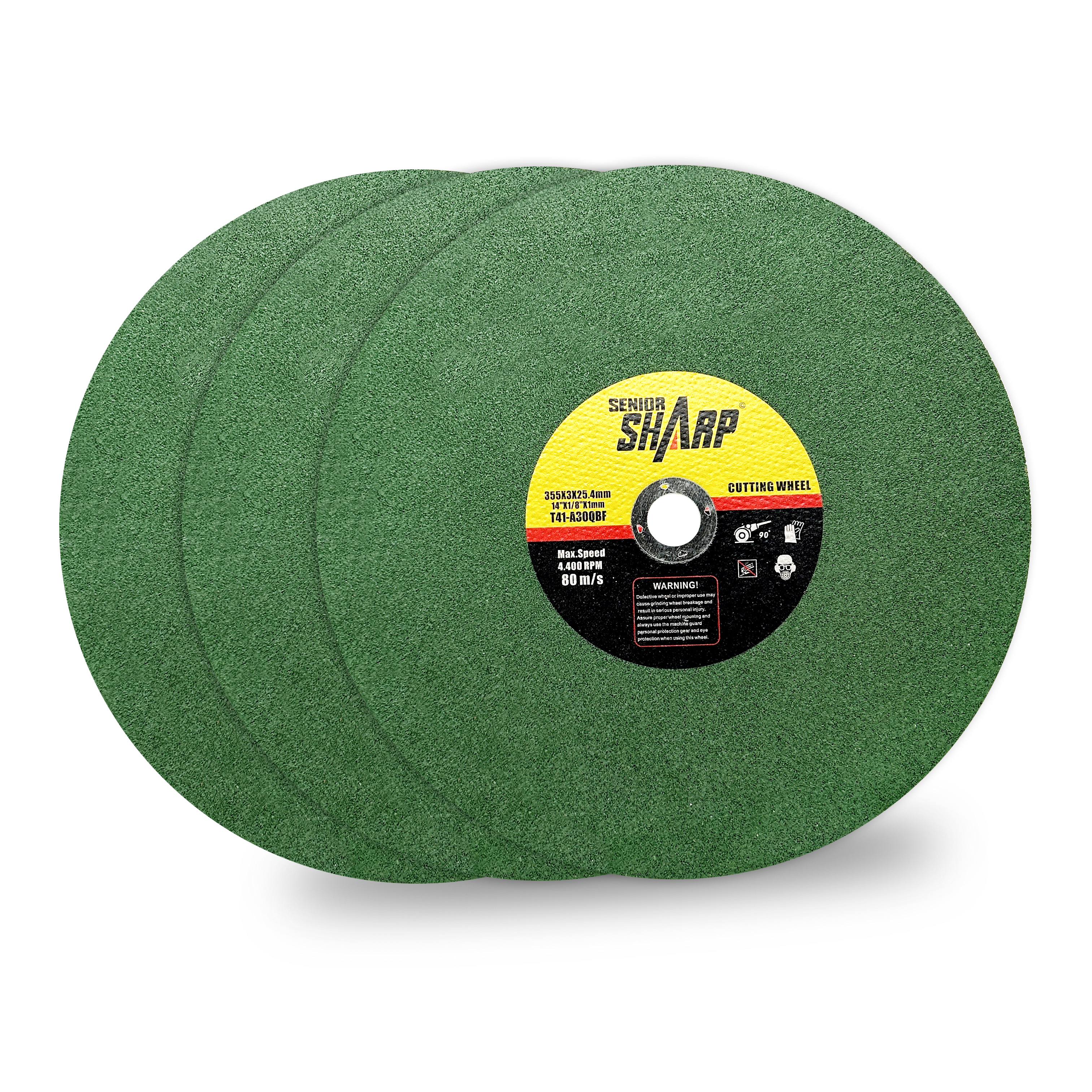 355mm HQ Angle Grinder Cutting Off Disc Resin Wheel Metal Iron Stainless Steel Low Price 115 107 125 230 14'' Abrasive Factory