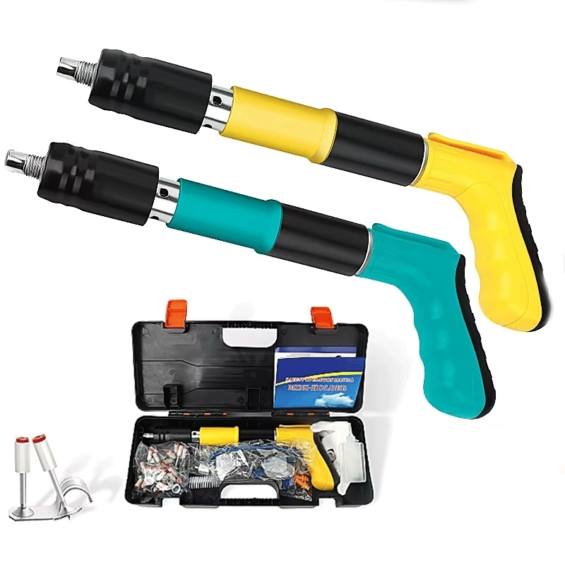 Mini Manual Pneumatic Finish Gun Industrial Grade Wall Fastening Tool DIY Projects Efficient Ceiling Concrete Pneumatic Brad