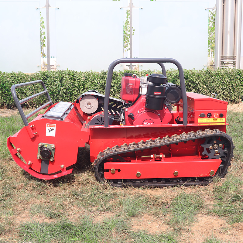 MINGYANG 80cm 100cm 120cm Grass Cutter Powerful Diesel Engine Home Garden Use Remote Control Lawn Mower