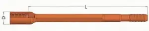 Tunnelling rod T38F