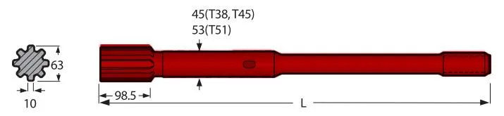 Shank Adapter Detail