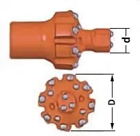 R32-102mm Tungsten Carbide Hole Opener Rock Drill Reaming Bit