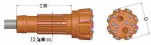 QL50 DTH Drill Bit 3