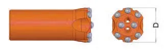 Threaded Button Bit