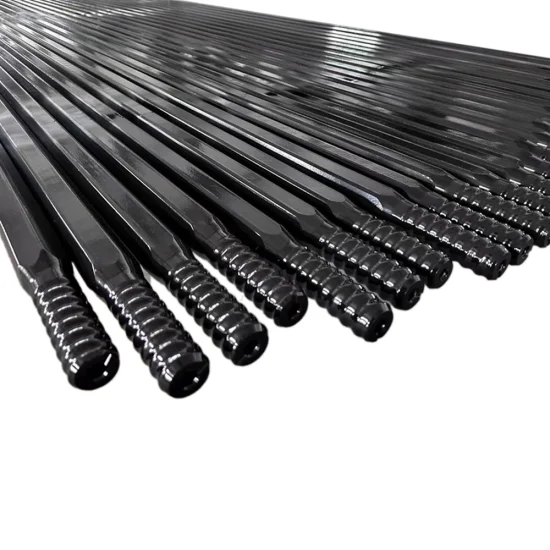 China Hex25 Rock Drilling Tools R25 Thread Extension Rods for Drifting and Tunnelling Manufacturer, Pricelist