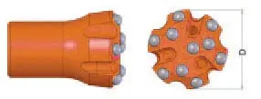 T45 Button Bit