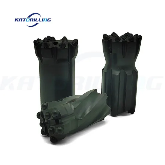 China Yk05/T6 Carbide Mining Threaded Rock Rig Drill Button Bit for Drifting and Tunneling Manufacturers, Factories