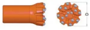 Button Bit GT60 D15