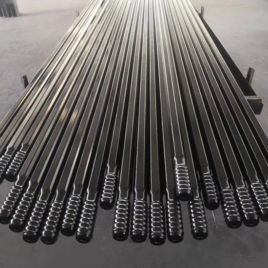 China Hex32 Rock Drilling Tools R38/R28 T38/R28 R38/R32 T38/R32 Thread Drifter Drill Rods for Drifting and Tunnelling Manufacturers, Quotes