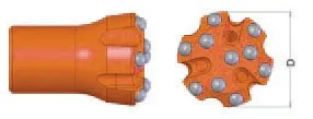T45 Button Bit