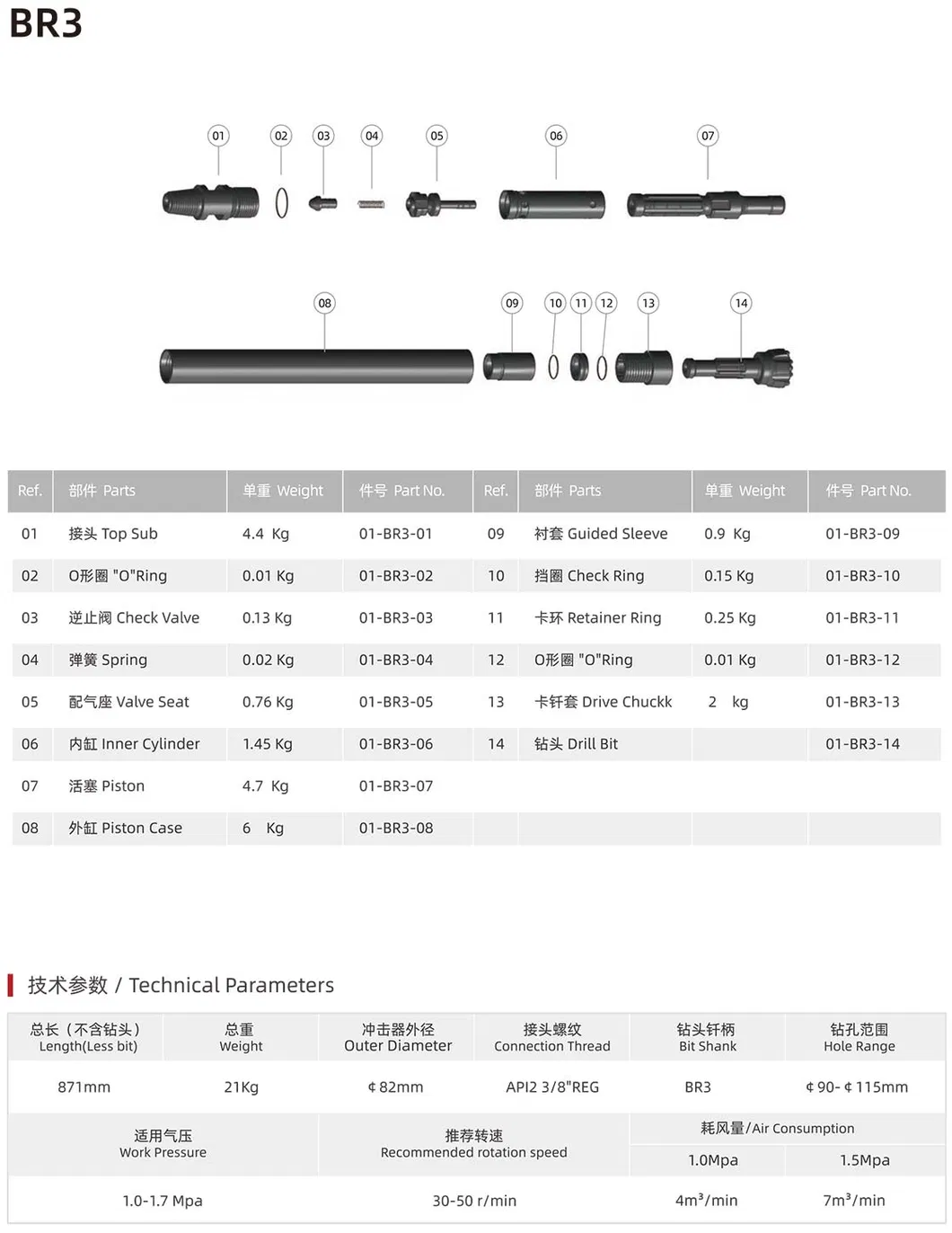 DTH Drilling Hammer