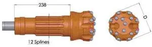 QL50 DTH Drill Bit 1
