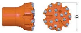 T45 Button Bit