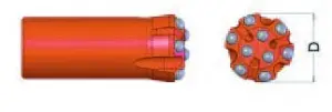 R28 Button Bit 9
