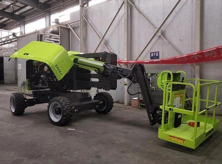 Cheap Price 16m Za14j Diesel Articulating Boom Lift Aerial Working Platform