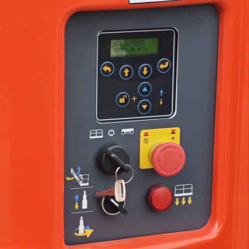 Electric Drive Power Motor 200kg Mast Self Propelled Man Lifting Machine Vertical Mast Compact Boom Lift