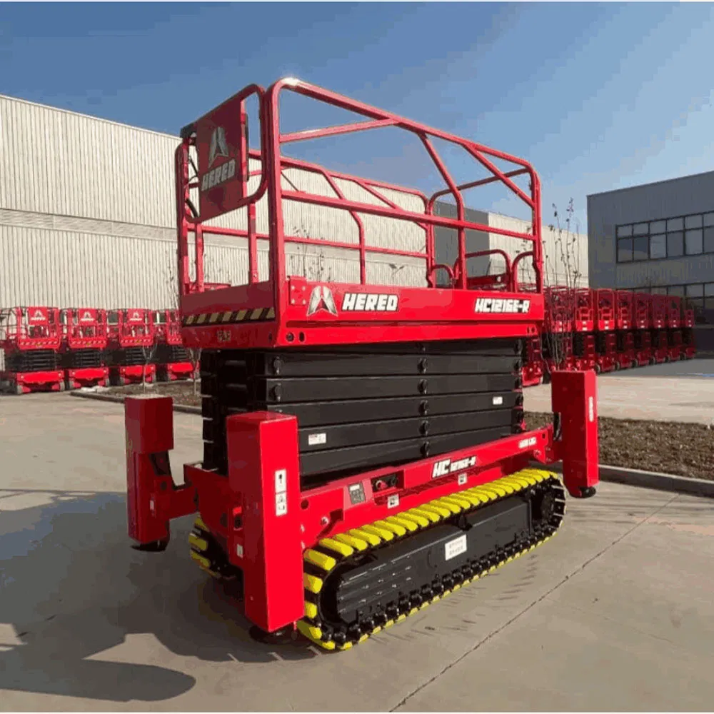 Chenjun Electric Hydraulic Aerial Scissor Lift for Construction Machine