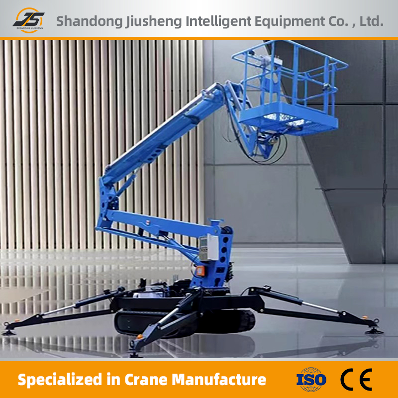 Crawler Telescopic Boom Spider Lifting Platform Electric Aerial Work Engineering Diesel Lift