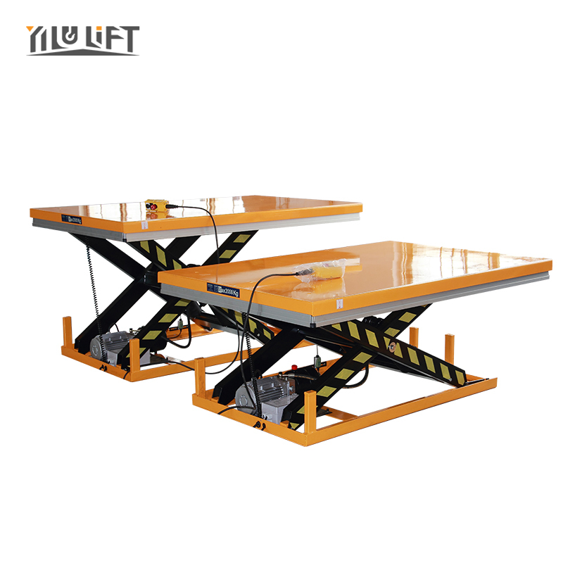 Popular Lift Material Handling Hydraulic Trolley Manual Trolley Lifting Platform