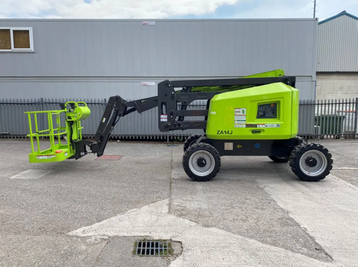 Cheap Price 16m Za14j Diesel Articulating Boom Lift Aerial Working Platform