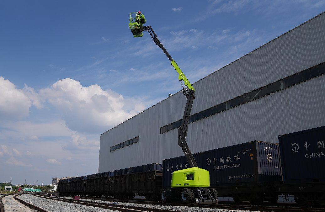 Zoomlion Za14j Za14je Za14je-Li 16m Hydraulic Articulating Boom Lift Work Platform