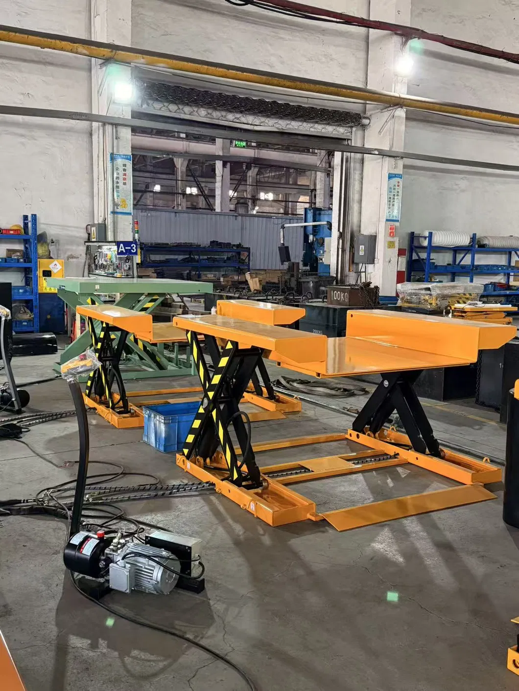 Lift Table Front View