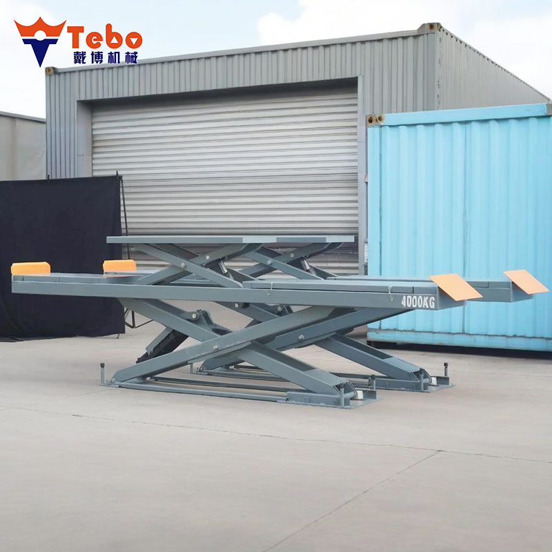 Scissor Auto Lift with High Load Capacity for Vehicle Service