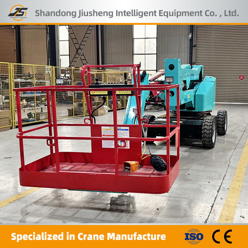 16m18m20m22m Electric Articulating Aerial Work Platform Four-Wheel AC Drive Articulating Boom Lift