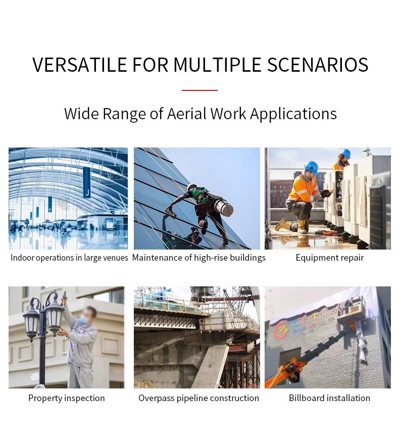 High Reach Rough Terrain Scissor Lift 2025 Outdoor Scissor Lift for Sale