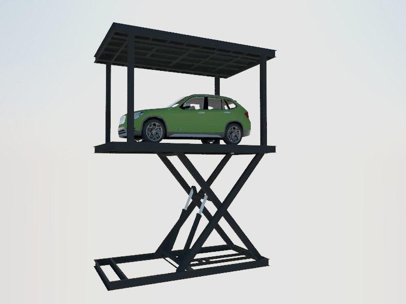 Invisible Scissor Garage Car Park Platform Lift