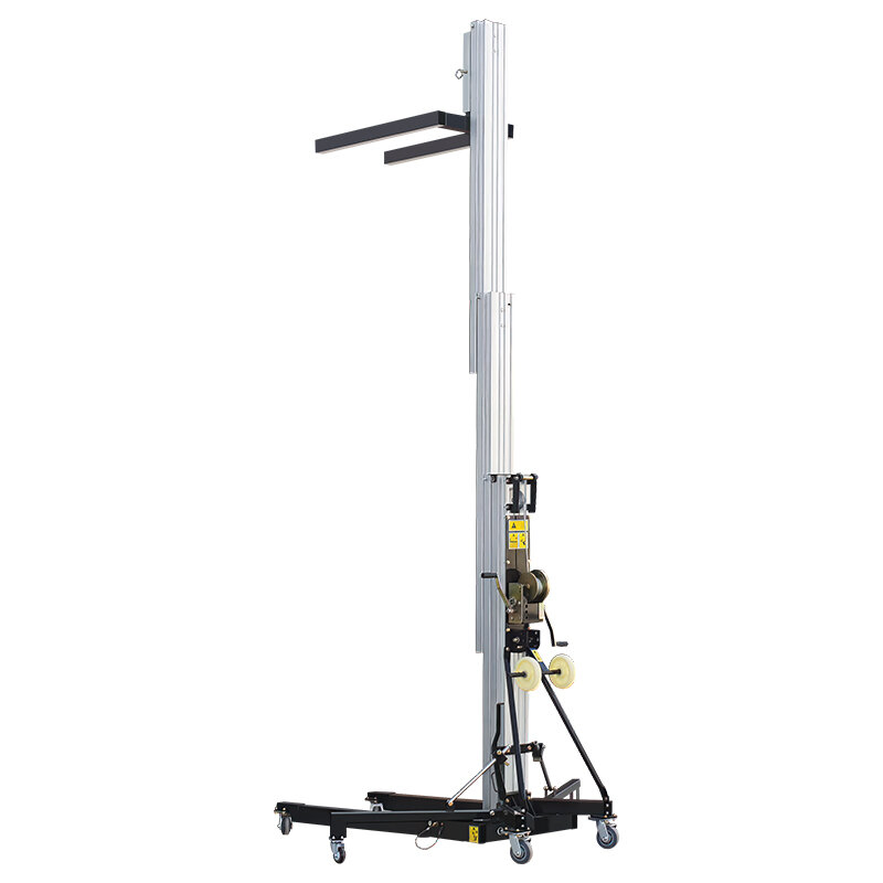 Ellie 3.5m 5m 6.5m 8m Economical 280kg to 340kg Manual Lifting Material Lifts for Sale