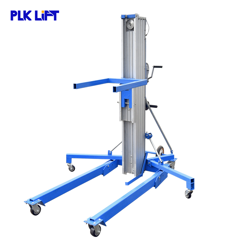Manual Material Lifter Winch Lifter Capacity 350kg 3.5m Lift for Sales