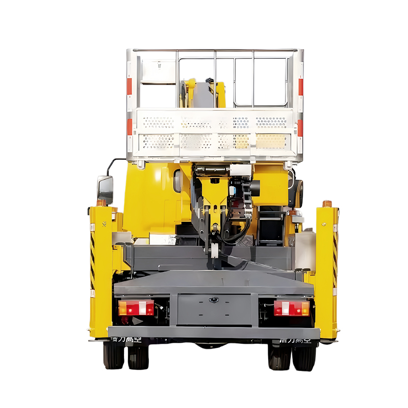 High-Altitude Telescopic Boom Lift for Versatile Aerial Operations