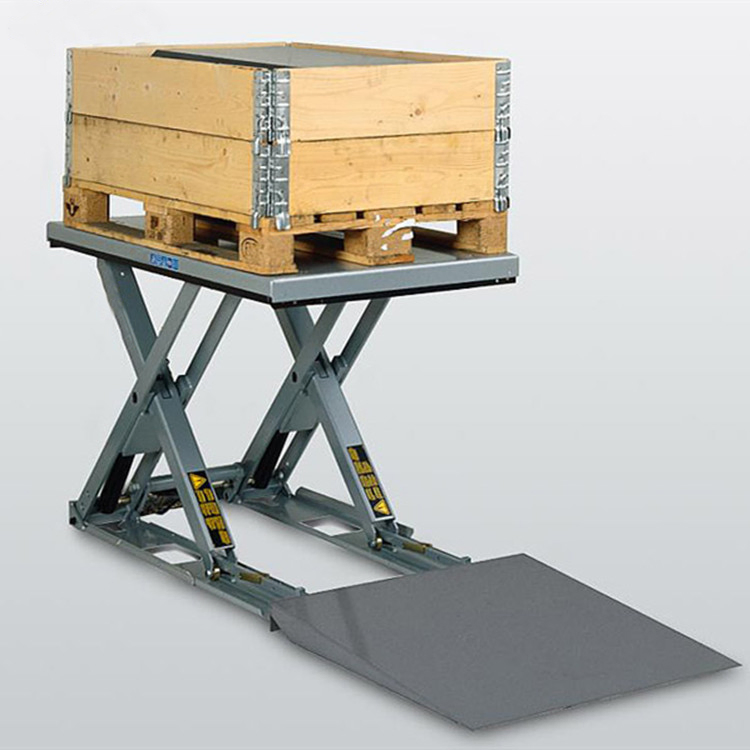 Low Profile Lift Table Electric Hydraulic Scissor Lift Table for Warehouse