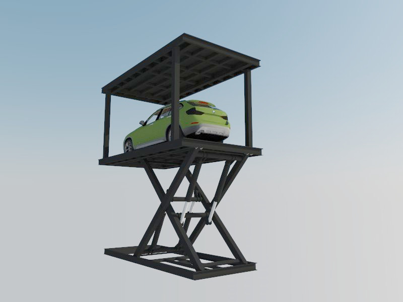 Invisible Scissor Garage Car Park Platform Lift